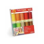 Gütermann Sew All Thread Nature 10 PACK with 100m Reels
