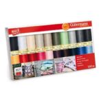 Gütermann Sew All Thread 20 PACK with 100m Reels
