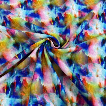 Rainbow Mist Linen Rayon Blend - Image 2