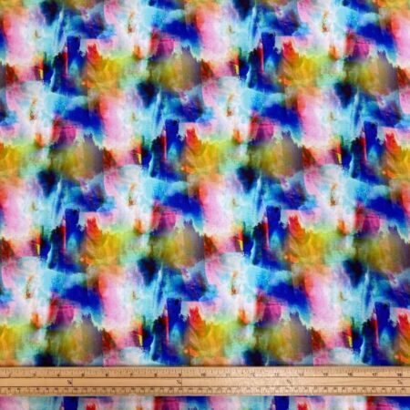 Rainbow Mist Linen Rayon Blend - Image 3