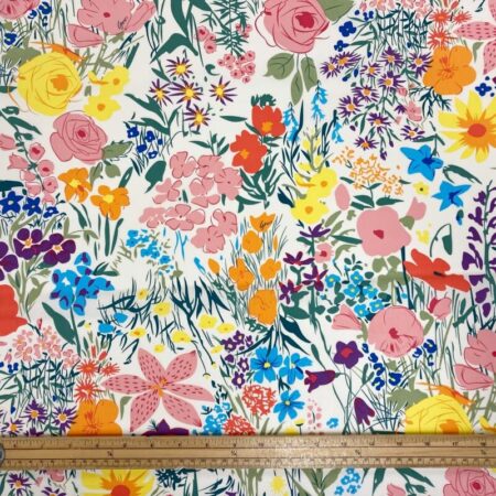 Flower Garden Cotton Poplin - Image 2