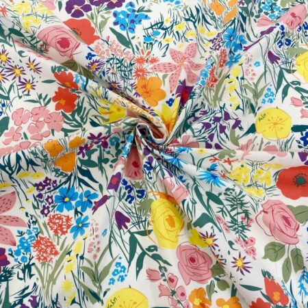 Flower Garden Cotton Poplin - Image 3