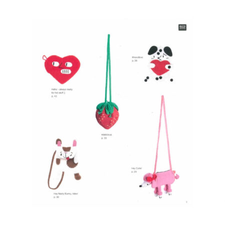 Rico Just Bags + Things + Crazy Stuff Crochet Book - Image 3
