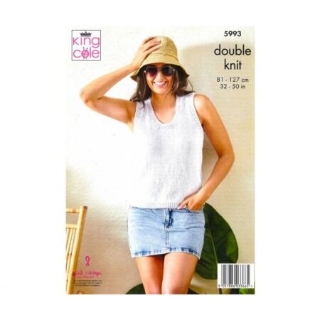 Cardigan and Vest Top Pattern 5993 - Image 2