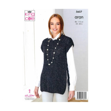 King Cole Tabards Pattern 5657 - Image 2