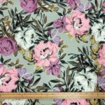 Madrid Floral Polyester Crepe