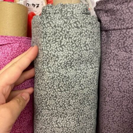 Extra Wide Floral Quilt Backing - Image 5