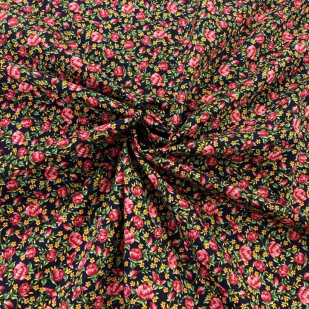 Peony Buds Cotton Poplin - Image 2