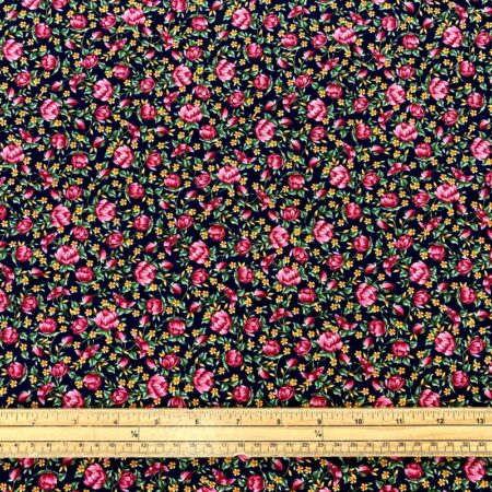 Peony Buds Cotton Poplin - Image 3