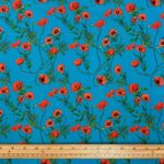 Tropical Floral Cotton Poplin
