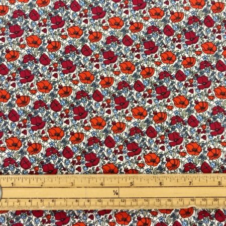 Packed Poppies Cotton Poplin - Image 2