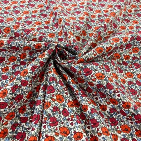 Packed Poppies Cotton Poplin - Image 4