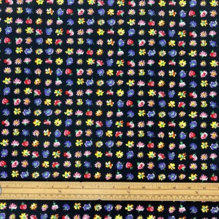 Flower Head Cotton Poplin - Image 2
