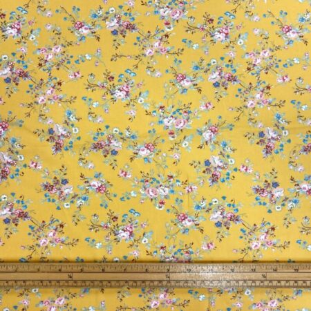Vintage Climbing Rose Cotton Poplin - Image 2