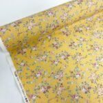 Vintage Climbing Rose Cotton Poplin