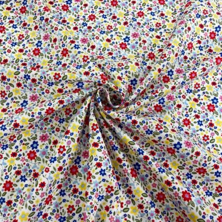 Busy Blooms Cotton Poplin - Image 2