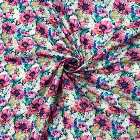 Tropical Floral Cotton Poplin - Image 6