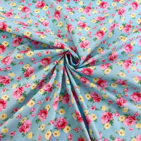 Hana Roses Cotton Poplin - Image 2