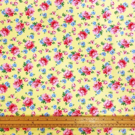 Hana Roses Cotton Poplin - Image 5