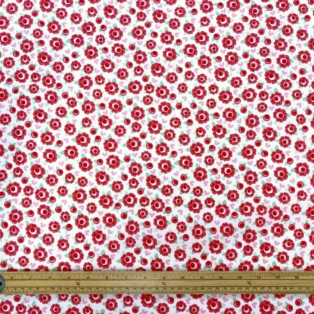 Pink Poppy Cotton Poplin - Image 2