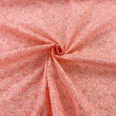Pink Bows Cotton Poplin