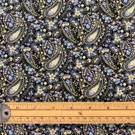 Paisley Cotton Poplin - Image 3