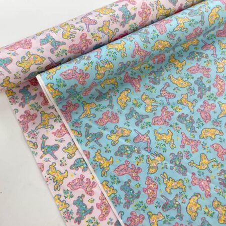 Floral Animal Cotton Poplin