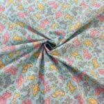 Floral Animal Cotton Poplin