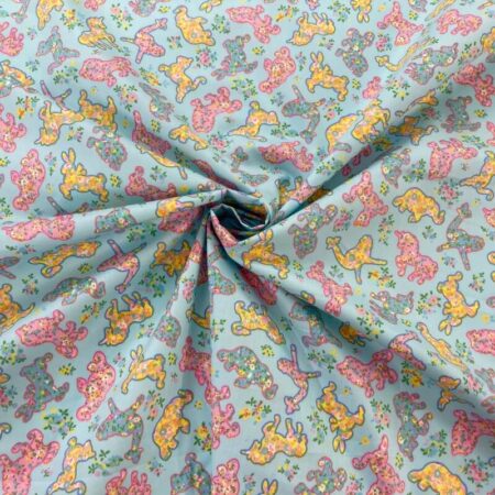 Floral Animal Cotton Poplin - Image 5