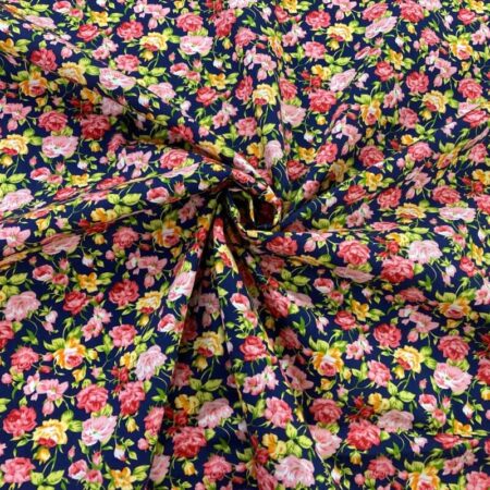 Florence Roses Cotton Poplin - Image 4