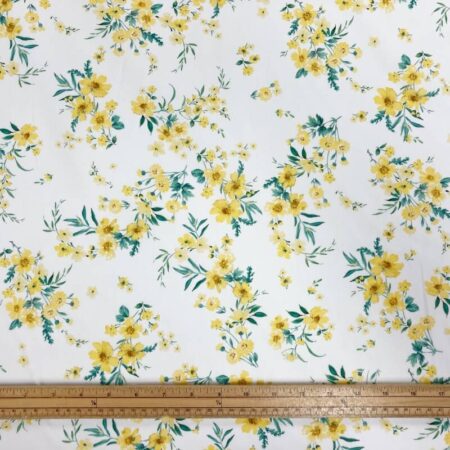 Buttercup Bunches Cotton Poplin - Image 3