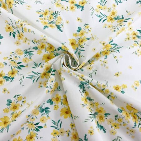 Buttercup Bunches Cotton Poplin - Image 2