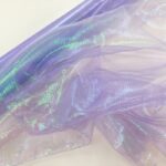 Iridescent Crinkle Organza