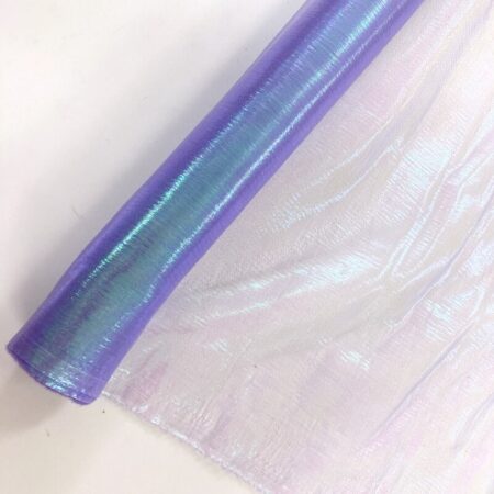 Iridescent Crinkle Organza - Image 6