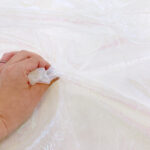 Iridescent Crinkle Organza