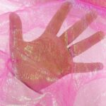 Iridescent Crinkle Organza
