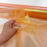 Iridescent Crinkle Organza