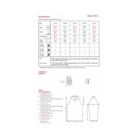 Sirdar Hero Sweater Pattern 2612 - Image 2