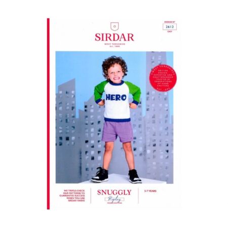 Sirdar Hero Sweater Pattern 2612