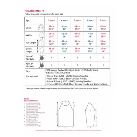 Sirdar Spiderweb Sweater Pattern 6214 - Image 2