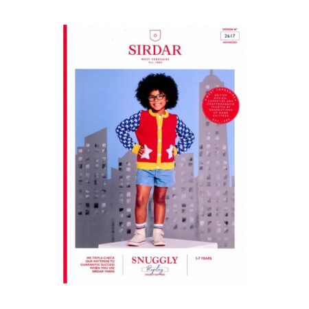 Sirdar Star Cardigan Pattern 6217