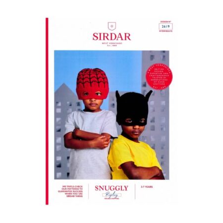 Sirdar Spiderweb & Bat Ears Hats Pattern 2619
