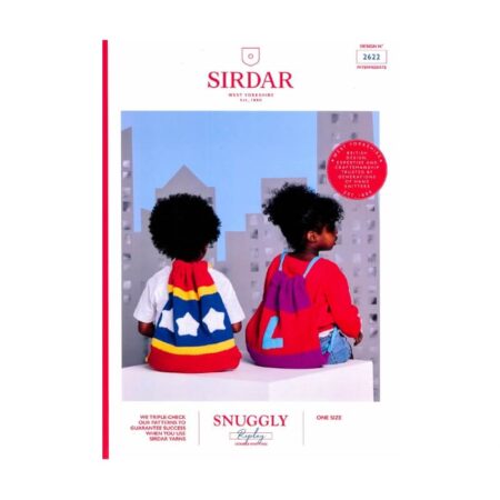 Sirdar Drawstring Bags Pattern 2622