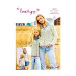 Stylecraft Aran Sweater and Cardigan Pattern 9970