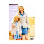 Stylecraft Aran Sweater and Cardigan Pattern 9970