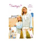 Stylecraft Aran Cardigan and Sweater Pattern 9974
