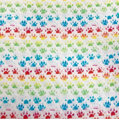 Dog Paw Prints Cotton - Image 6