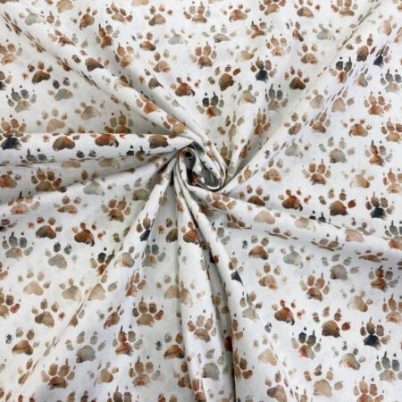 Dog Paw Prints Cotton - Image 10