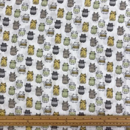 Quirky Cat Cotton
