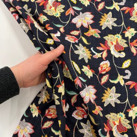 Bali Slubbed Cotton-Rayon Blend Fabrics - Image 3